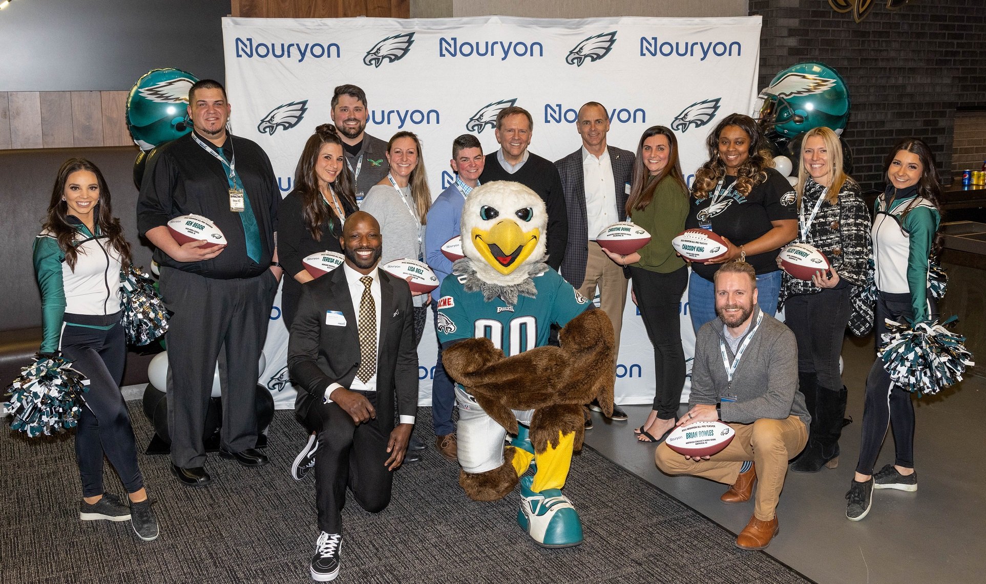 Community partnership Nouryon and Philadelphia Eagles